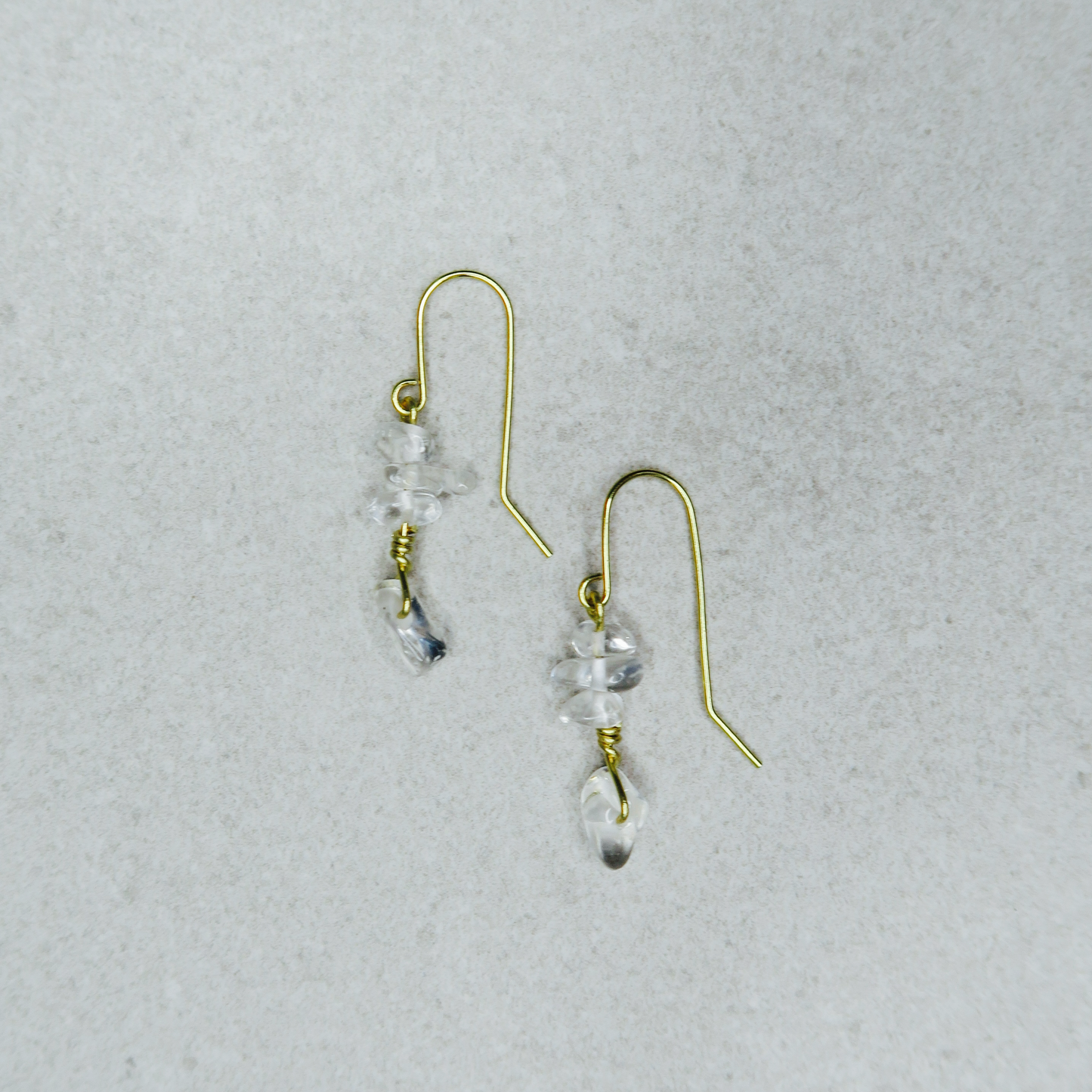 Clear Quartz Earrings